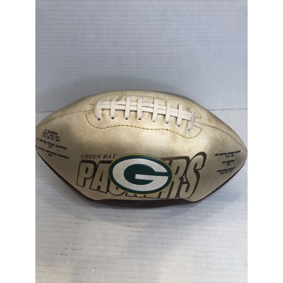 Vintage 98 Green Bay Packers Limited Edition (Only 25,000) Championship Football - Picture 1 of 7